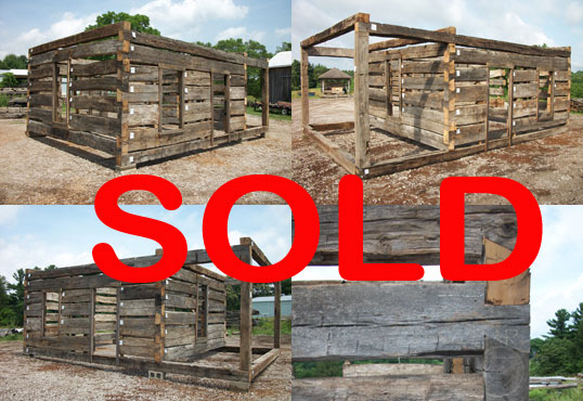 Custom Old Log Cabin.